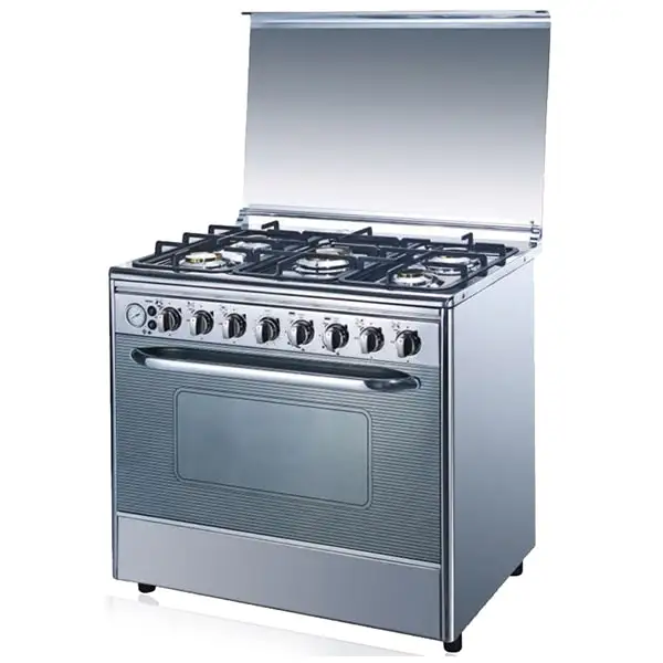 

Professional Free Standing 5 Burner Kitchen Gas Range Stove Convection Gas Cooking Range Oven