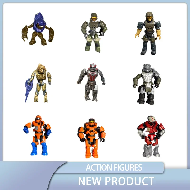 

Mega ConstruSE Blocks HALOINFINTE Halos Heroes Action Figures 5.5cm Armor Detachable in Stock N Box