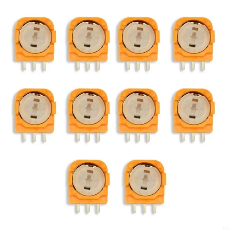 10pcs/Set Ersatz Trimmer 3D Potentiometer für den -Game -Controller -Analogsensor Austausch W8EC