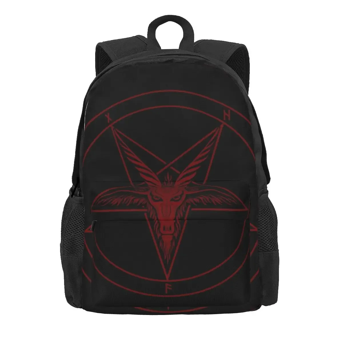 

Baphomet Satanic Goat Backpacks Boys Girls Bookbag Children School Bags Cartoon Kids Rucksack Laptop Rucksack Shoulder Bag