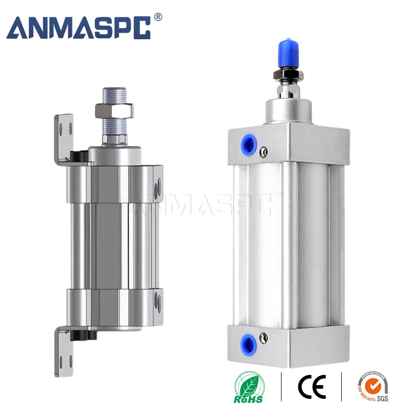 JSI Series Pneumatic Cylinder Rod Type Standard Cylinder JSI32-25S JSI32-50S JSI32-100S Cylinder