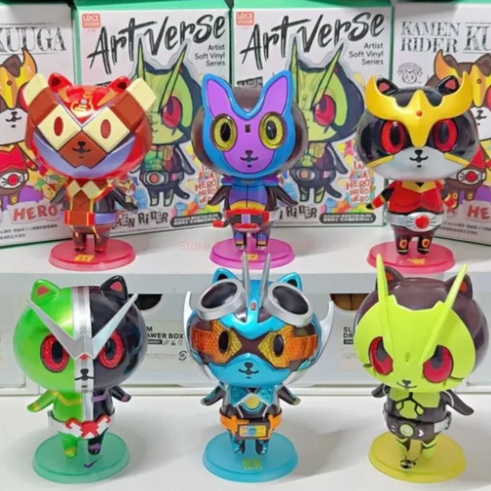 NEU Original LDCX Kamen Rider Blind Box Artverse Baketan Blog Serie Mystery Box Anhänger Ornament Figur Sammelmodell Geschenk Spielzeug