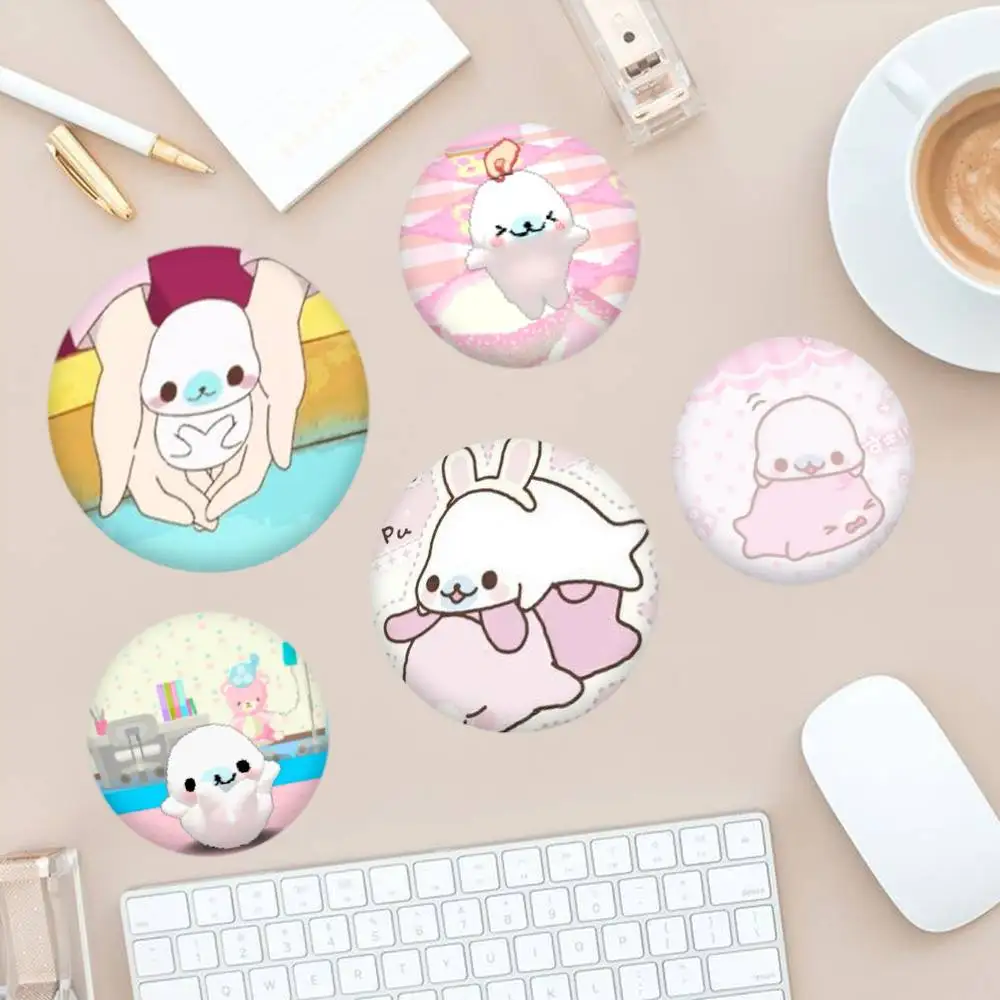 

Kawaii Cartoon Mamegoma anime Button Pins Backpack Clothing Decor Brooch Badge Jewelry Gifts for Kids