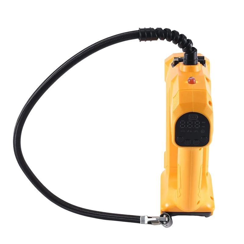 Electric Air Pump For Dewalt 18V Lithium Battery Cordless Air Inflator For Tire Pumping/Ball Inflation Accessories