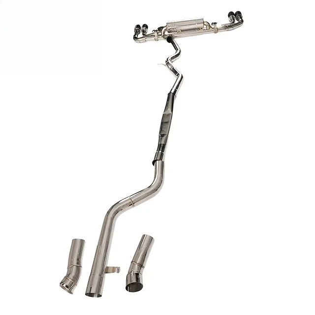 New Arrivals 304 Stainless Steel Pipe Exhaust Muffler Tuning System for Valvetronic G20 330i Exhaust Catback