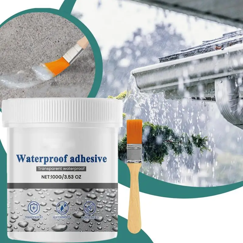 Dakafdichtmiddel Waterdicht Sneldrogend Waterdicht Anti-lekmiddel Waterdichte coating Afdichtmiddel Onzichtbare waterdichte lijm Praktisch