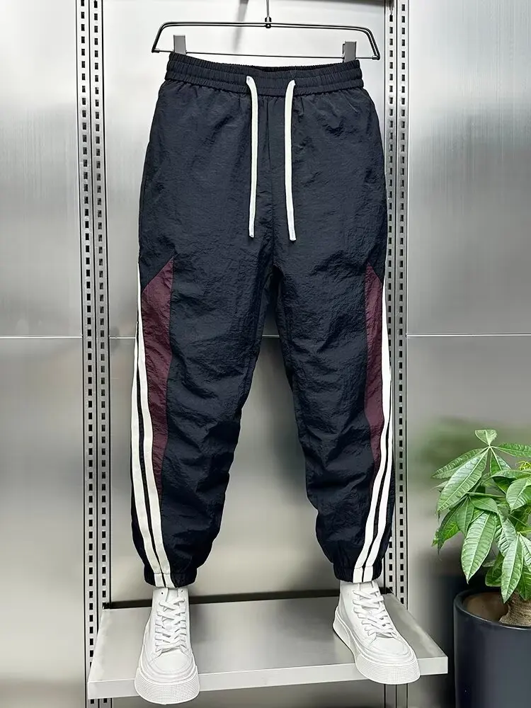 Männer Casual Gerade Bein Baggy Hiphop Sport Gym Hosen Für Männer Hosen Lose Trendy Hong Kong Stil Herren Jogger Kleidung – Detail 6
