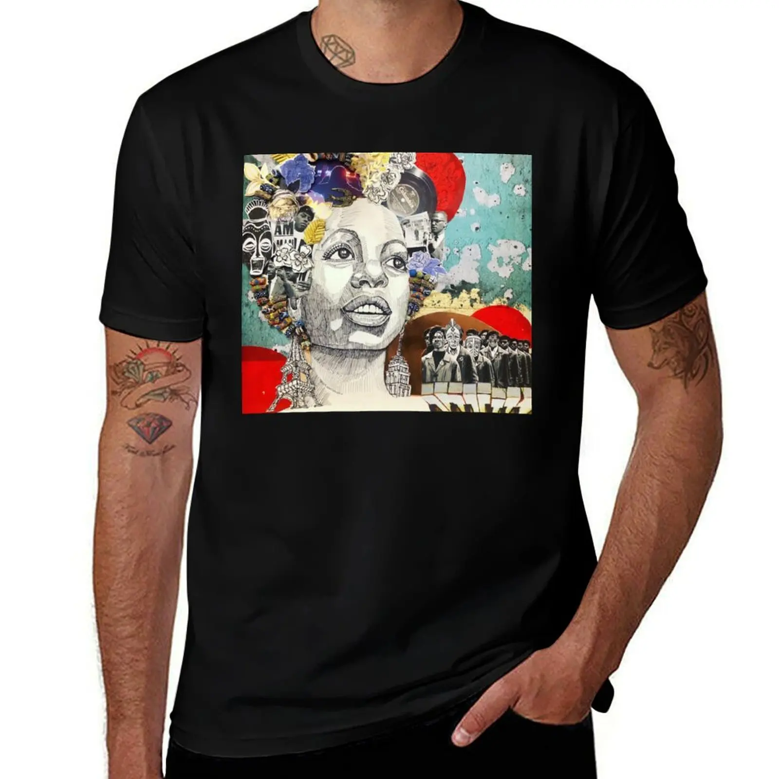 

Nina Simone T-Shirt t shirt personalised man t shirt summer man t shirt cotton T-shirt