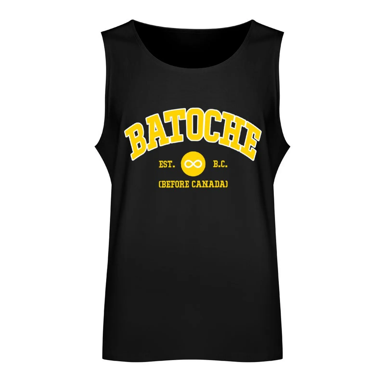 Batoche Pride Metis Varsity Lettering Tank Top plain t-shirt anime T-shirt men