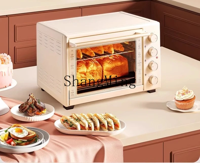 ZYY فرن كهربائي منزلي صغير خاص بسعة 38 لترًا، تكامل متعدد الوظائف