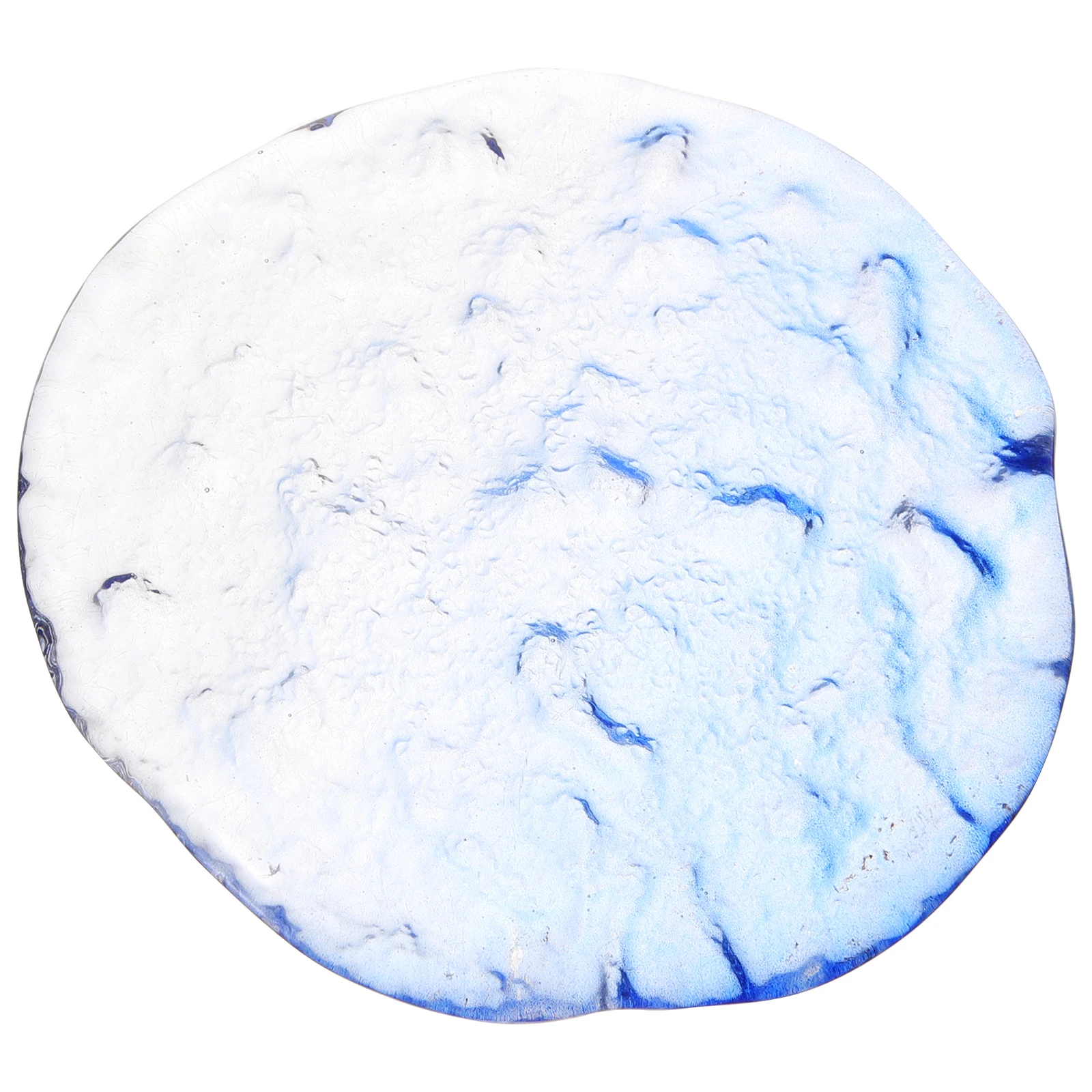 Круглая стеклянная тарелка для ювелирных изделий