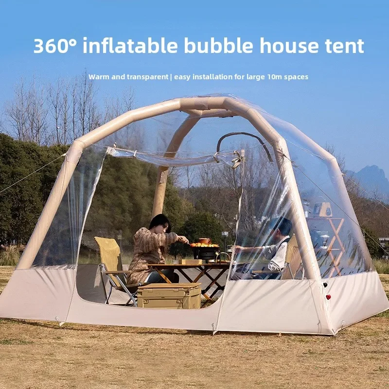 CX outdoor starry sky transparent tent, bubble house sun room camping yurt tent