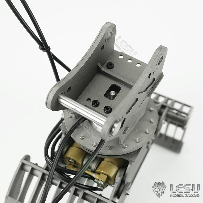 LESU 1/14 Hydraulic Excavator Engineering Vehicle Model Toy Metal Quick Release Hydraulic Clamp Attachment
