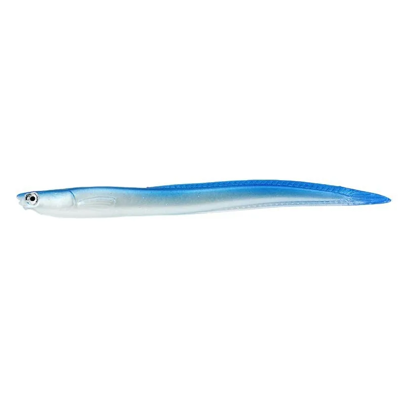 Angelköder Simulation Aal Weicher Köder 14 cm 6,3 g Schmerle Glow Fisch PVC Lange Kunstköder Lot 5 Stück AUSVERKAUF – Detail 1