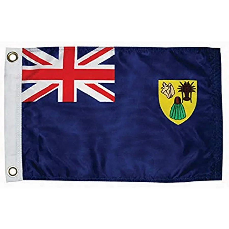 

Taylor Made Turks and Caicos National Flag 12" x 18"