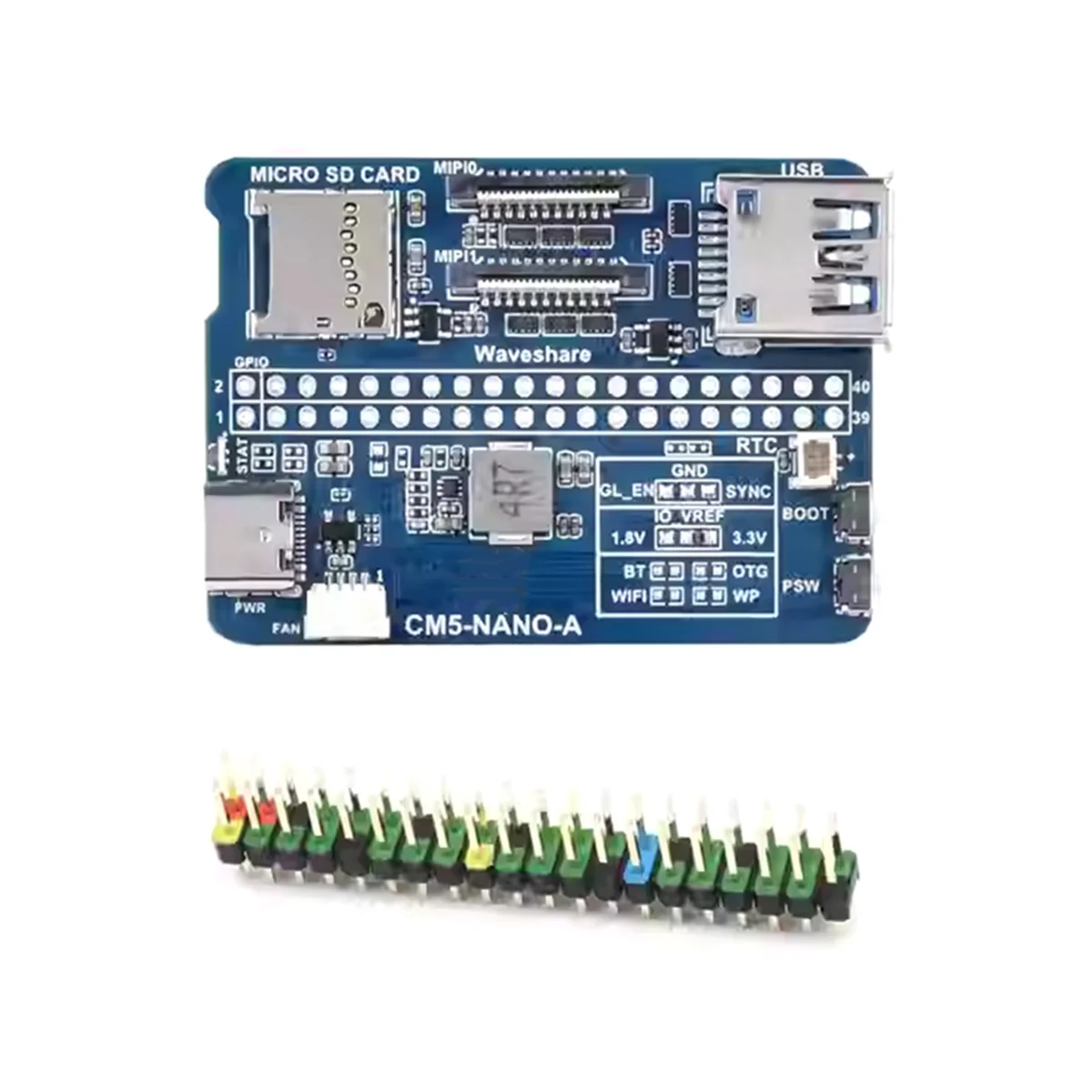 A03R Per modulo di elaborazione 5 Scheda base Mini scheda di espansione USB 3.2 / Interfaccia fotocamera