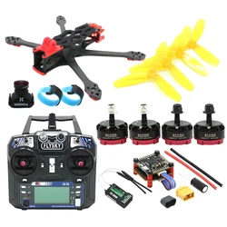 Wierzchołek 5-calowy dron FPV z włókna węglowego (DC) I6X IA6B betafleght F4 V3S PLUS FC BLHELI 45A 3-6S 4-in-1 ESC 2205 CW silnik CCW DIY