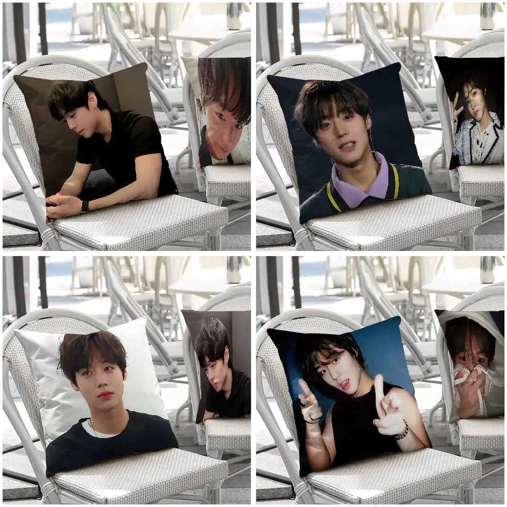 

W-Weak H-Hero P-Park J-Jihoon Pillow Case Throw Pillow Cover Nordic Vintage Style Cushion Covers Home Living Room Sofa Couch Se