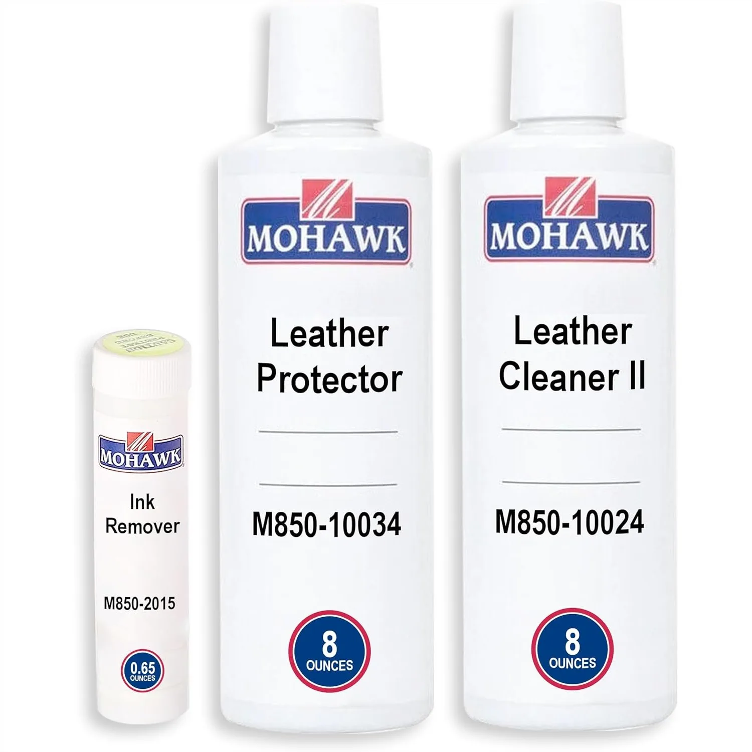 

Leather Care Kit with Cleaner, Protector & Ink Remover for Furniture and Auto Upholstery