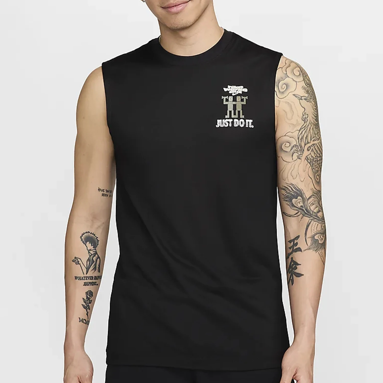 

Официальная летняя мужская повседневная дышащая тренировочная майка Nike с принтом FV8375-010