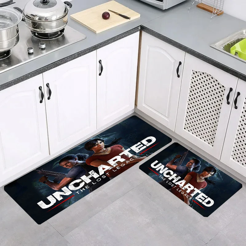 Carpets Game U-UnchartedS Rugs Room Mats Carpet Entrance of House Kitchen Rug Foot Mat Balcony Home Doormat Door Bathroom Bath