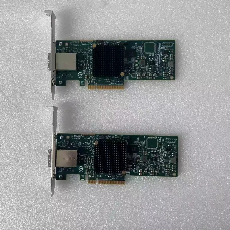 For LSI SAS 9300-8e SAS3008 12Gb/s External HBA Card IT Mode Pass-through 2×SFF8644 for NAS Storage