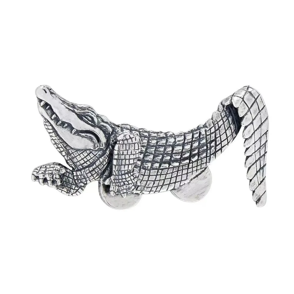 Broches crocodile tigre poulpe animaux pour hommes et femmes, exquises et créatives, Tradition rétro, costume pour homme, manteau, bijoux de décolleté