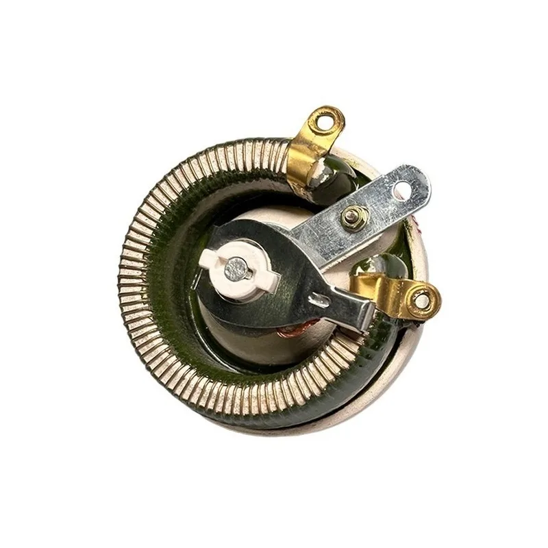 For High Power Disc Type Variable Resistor Ceramic Disk Sliding Rheostat 25W 50W 100W 150W 300W 500W Power Adjustment Component