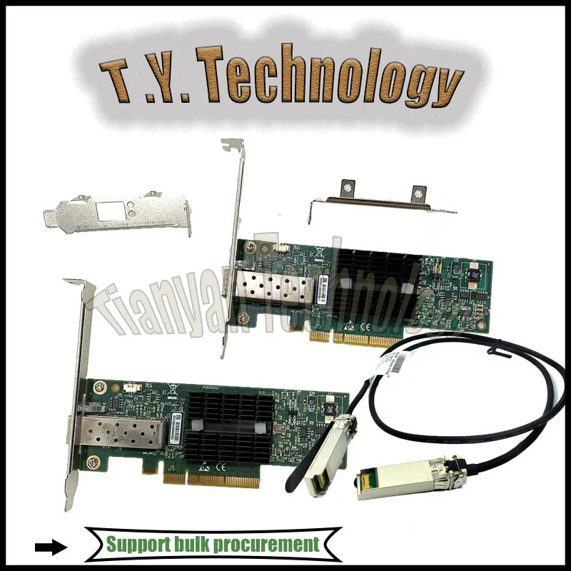

MELLANOX MNPA19-XTR 10GB CONNECTX-2 PCIe X8 SFP+network card with SFP cable