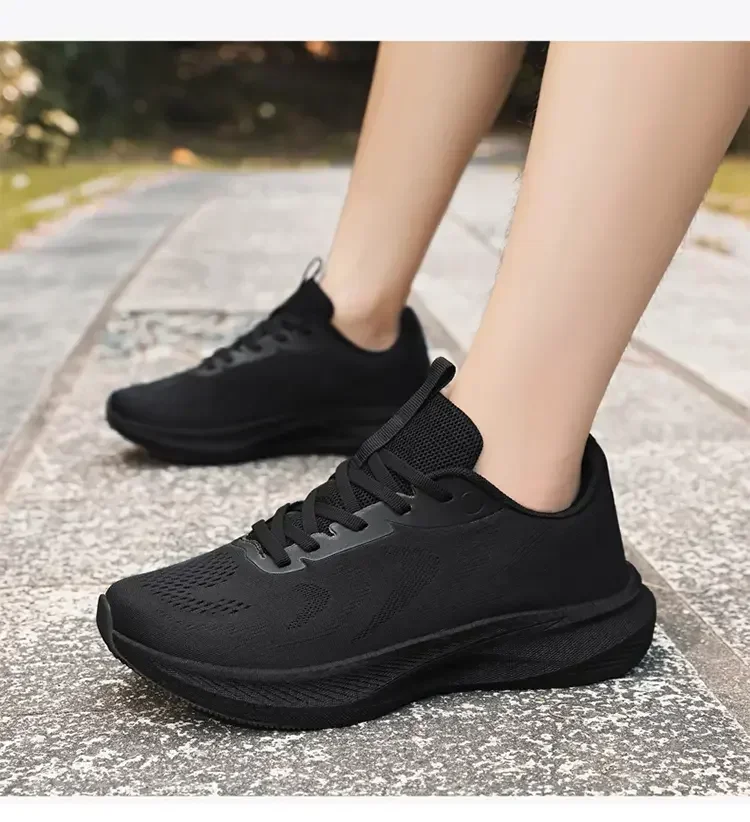 Herren-Laufschuhe mit breiter Passform, Komfort-Wanderschuhe für Damen, Unisex Atmungsaktives Mesh, Rutschfeste Dämpfung Trainingsschuhe – Detail 22