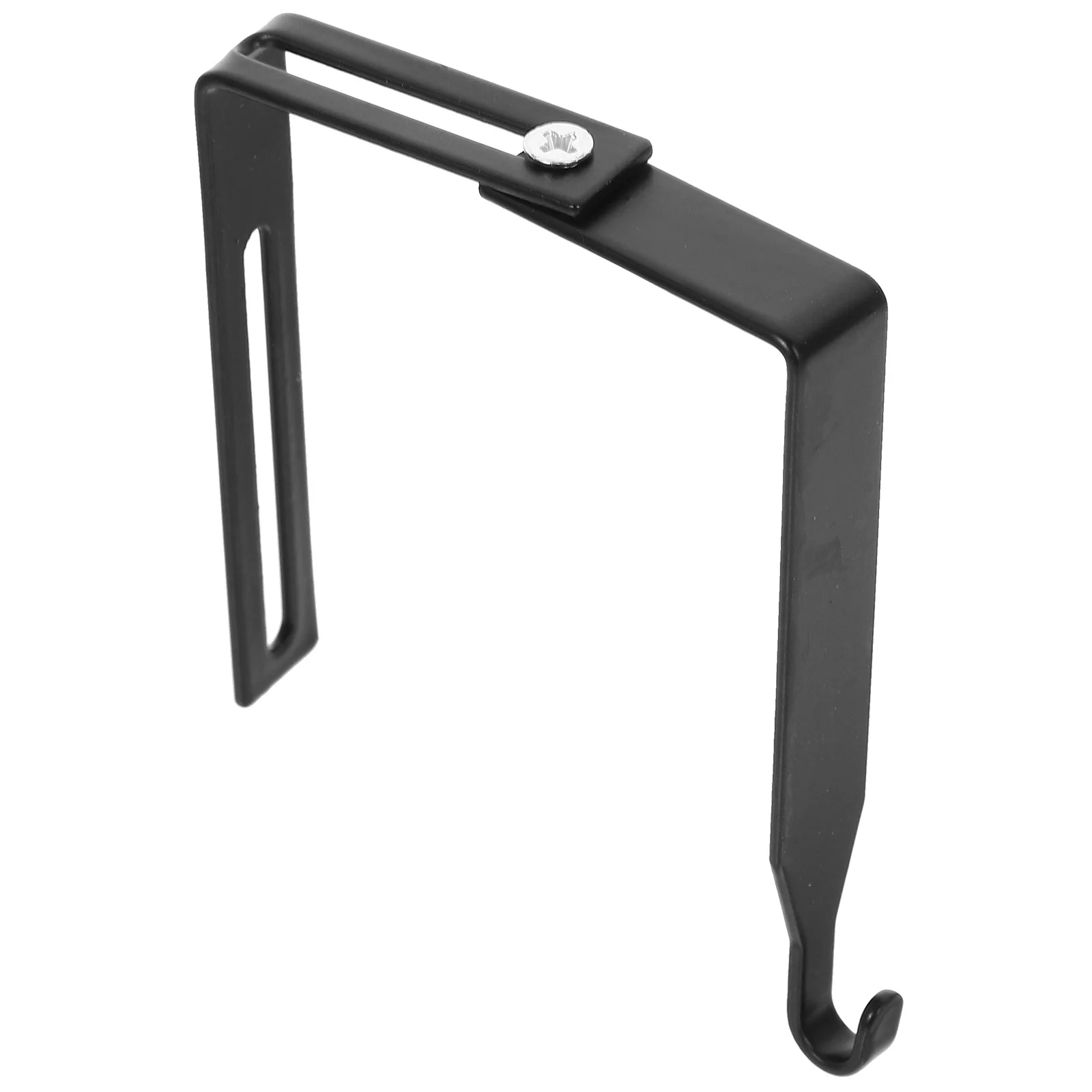 

Adjustable Metal Hooks for Home Door Cabinet Small Iron Hanger Fits Most Doors Wardrobe Storage Heavy Duty Rack Scarf