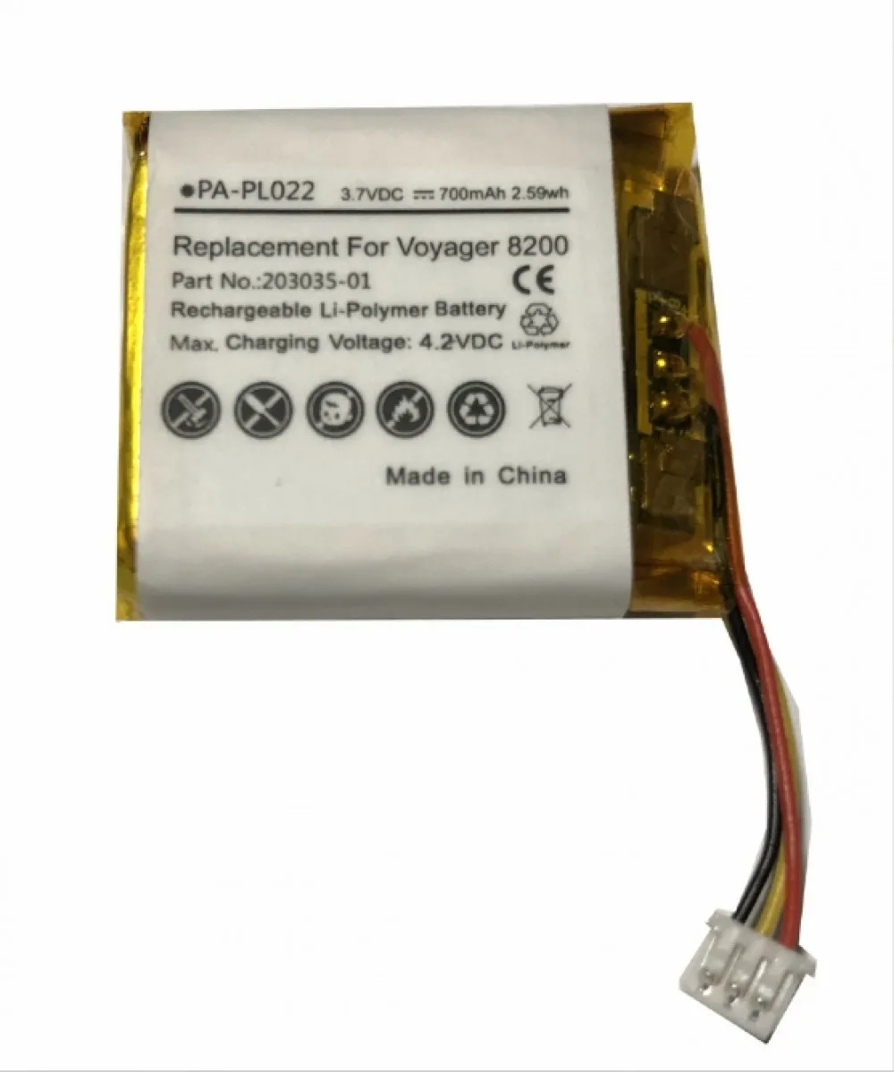 

3.7v 700mAh POLY Plantronics Spare Battery Savi W8220 STEREO FOR Wireless Headset