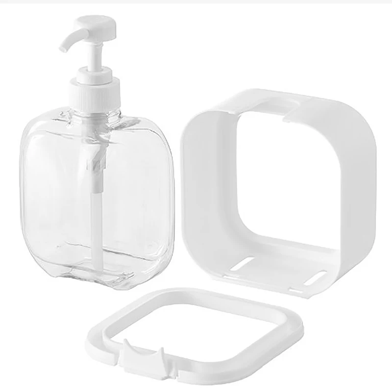 Large Capacity Empty Bottle Laundry Detergent Bottle Pressed Body Wash Bottle Dishwashing Liquid Bottle Hand Sanitizer Bottle
