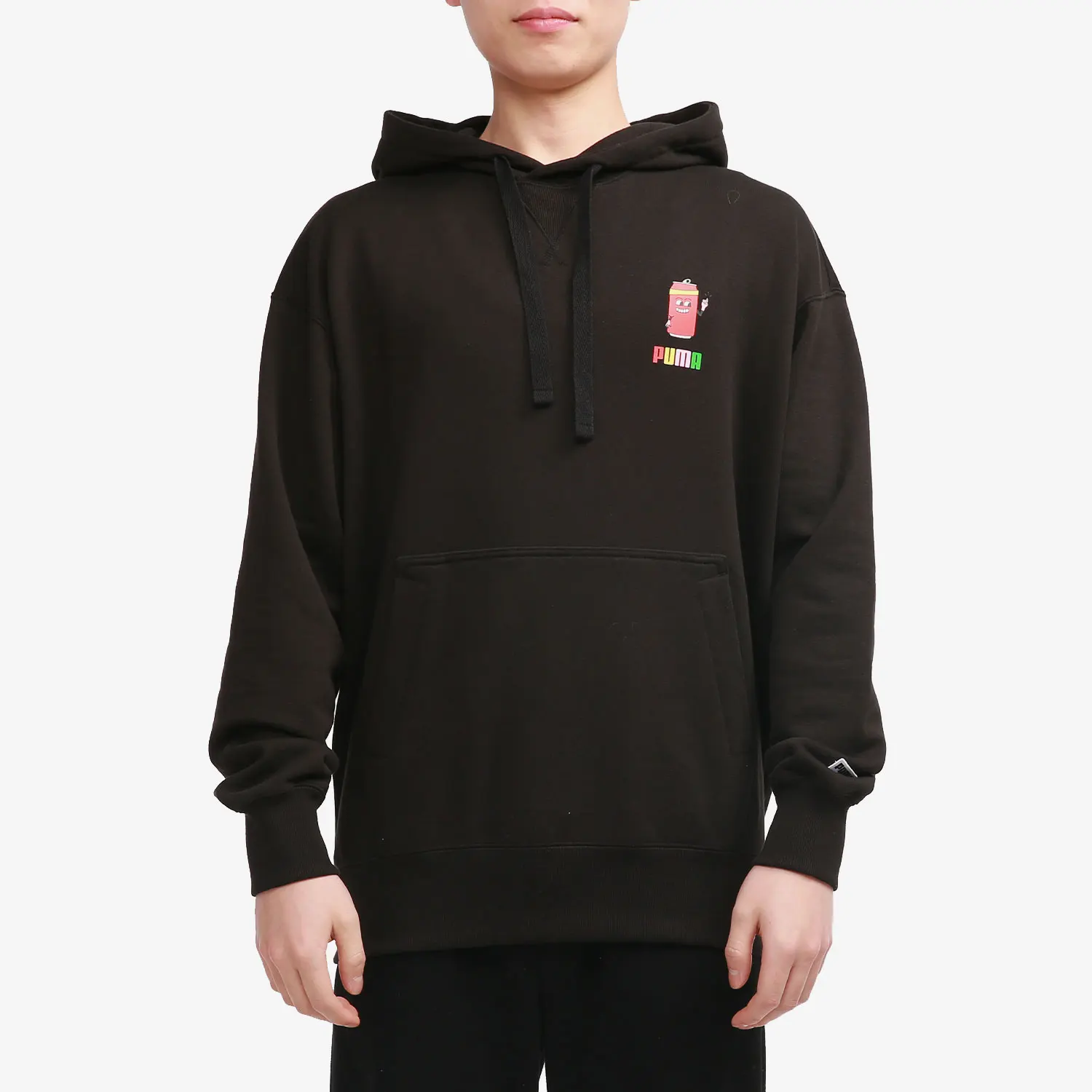 

Puma подлинный сезонный новый мужской повседневный пуловер модная спортивная толстовка с капюшоном 531429-01