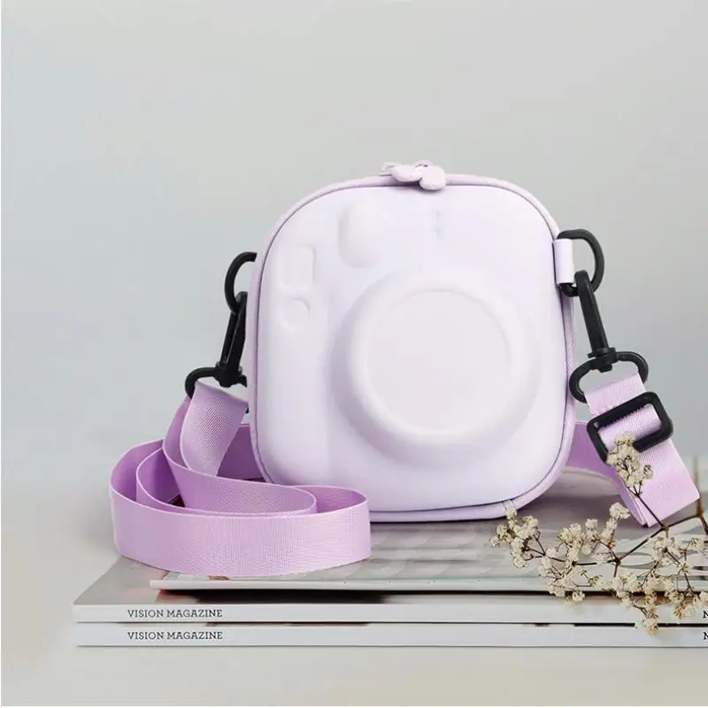 Für Instax Mini 13/12 EVA Universal Hartschalen-Aufbewahrungstasche Kameratasche mit Schultergurt – Detail 10
