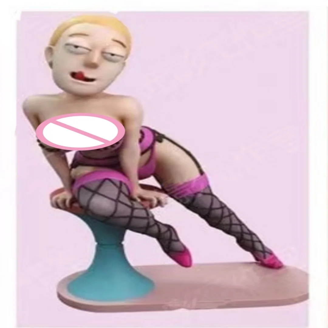 

Enchanting sitting posture funny woman Nsfw DIY Resin Figures Model Kit 1/24 Scale Unpainted Unassembled 3D Toy