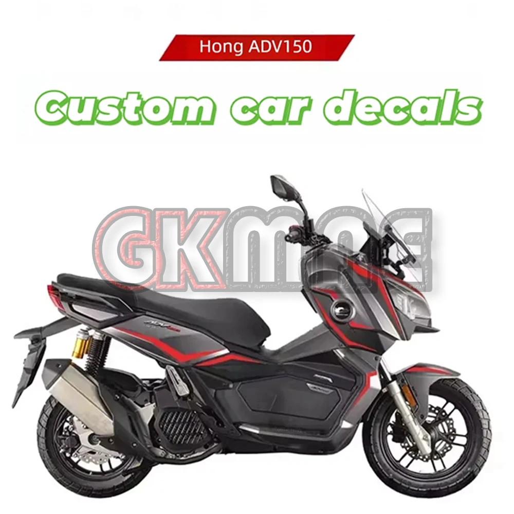 

New For QJmotor Hong ADV150 150ADV Motorcycle Modified Custom Car Decals Decorative Stickers Decals