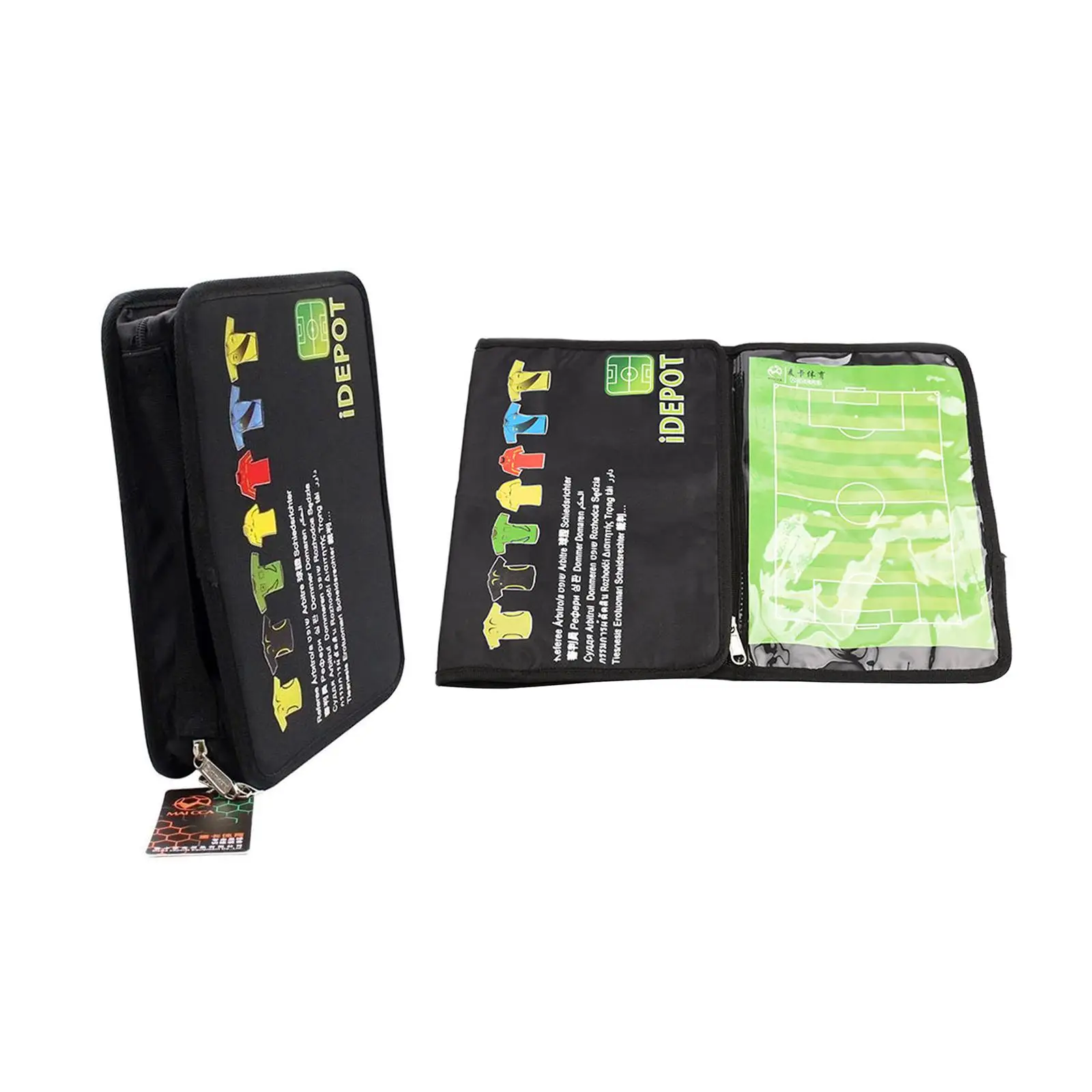 Soccer Referee Accessory Bag Referee Gear for Referee Cards Linesman Flags