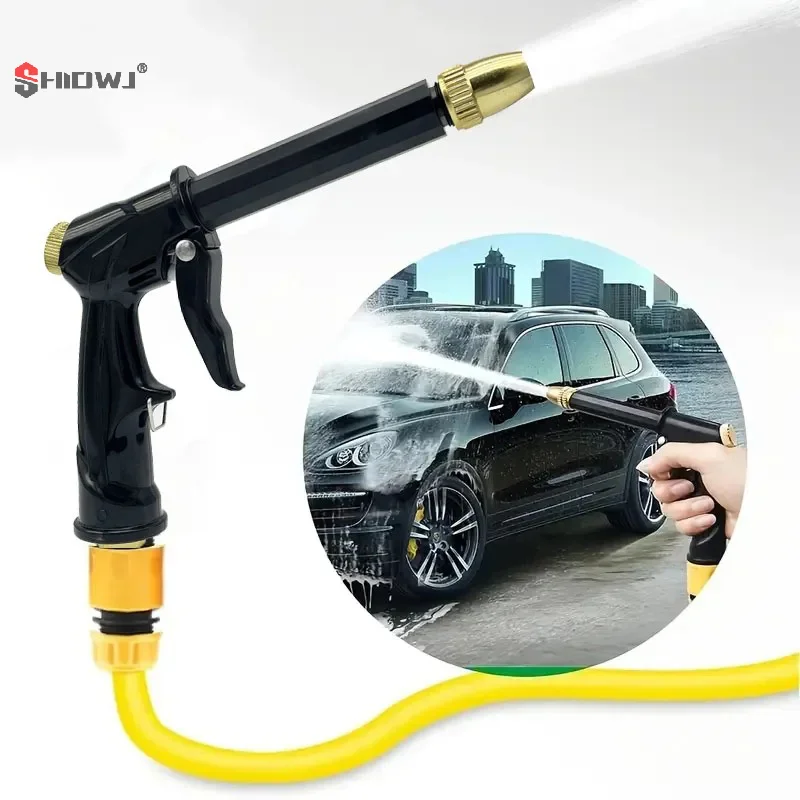 

Portable Household Multi Function High Pressure Water Spray Rod Garden Hose Accessories Car Wash Sprinkler Cleaning Tool