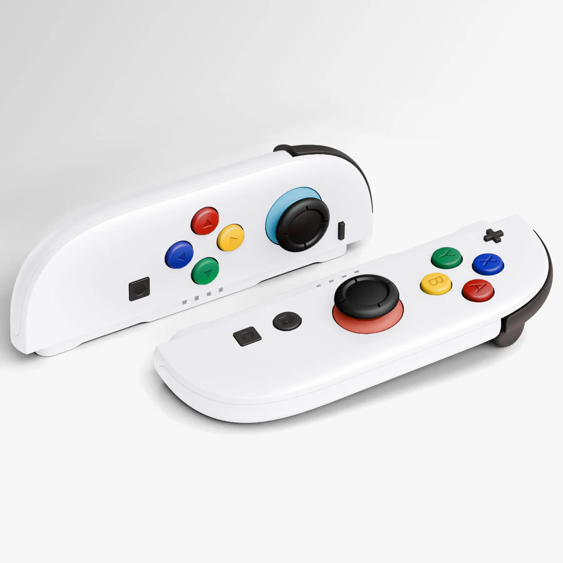 eXtremeRate Boutons de boîtier de rechange pour Joycon 2, bandes décoratives, support central et outils pour Nintendo Switch 2