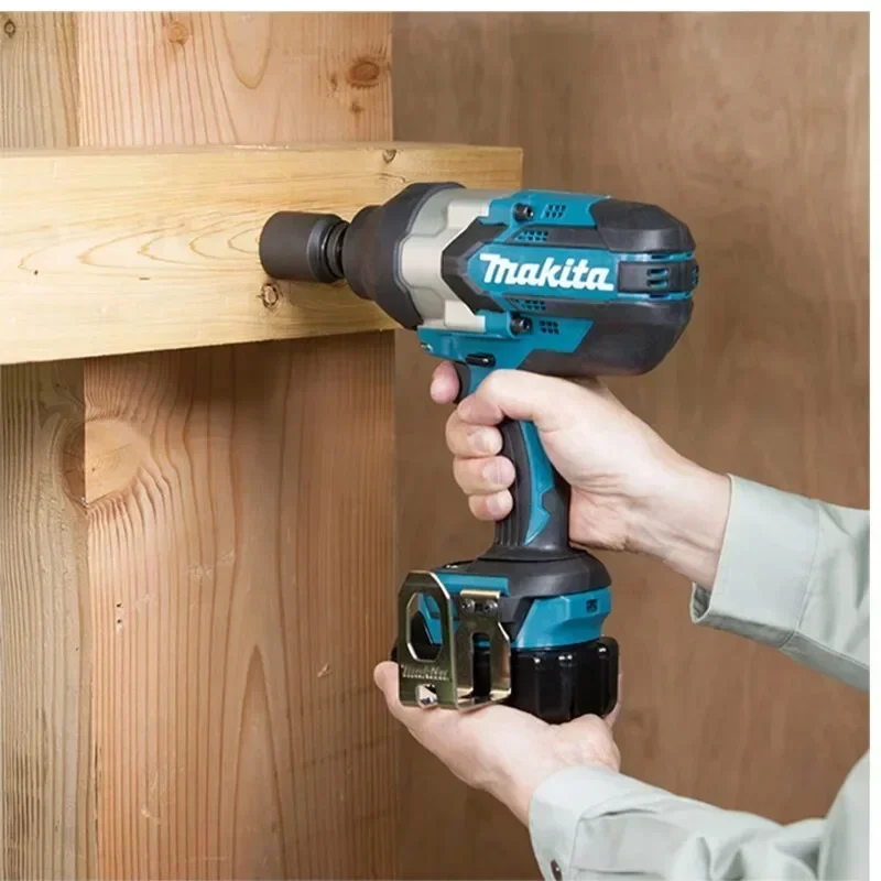 Makita DTW700 llave eléctrica recargable sin escobillas alto torque 18V batería de litio cañón de viento de impacto