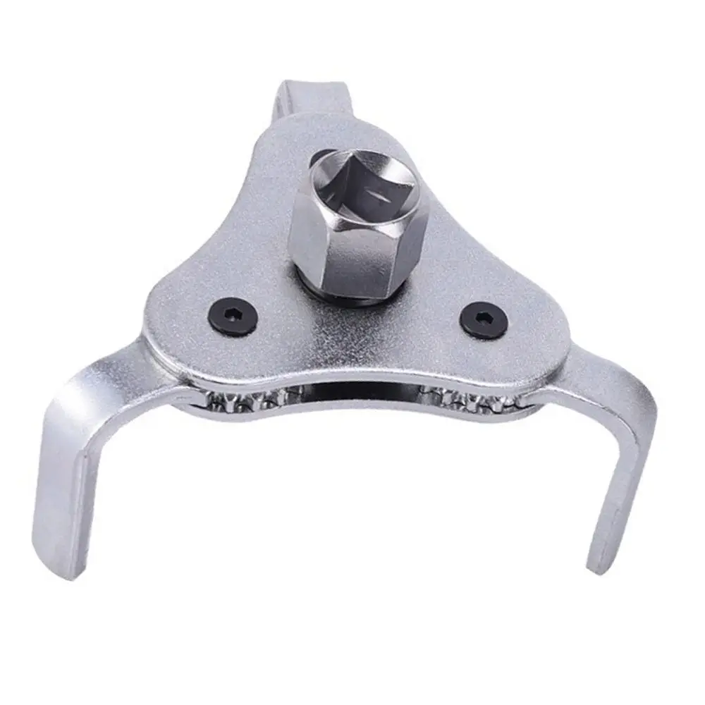 Universal Oil Filter Wrench Two-way 3 Jaws Disassembly and Assembly Filter Tool Durable Adjustable Three-claw Oil Grid Wrench