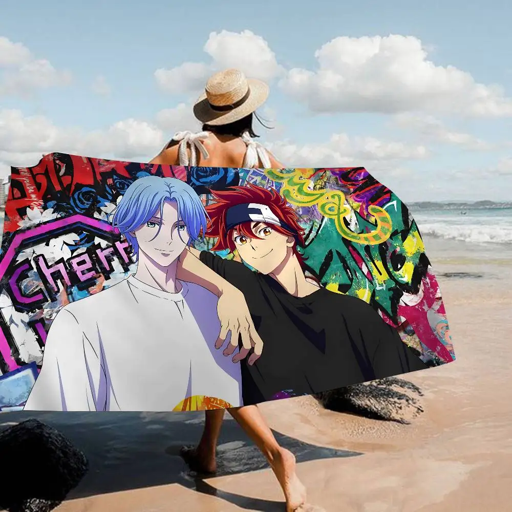 Anime SK8 The Infinity Big Microfiber Beach Towels Quick Dry Towel Sand Beach Towels Pool Towel for Travel Swim Pool Yoga