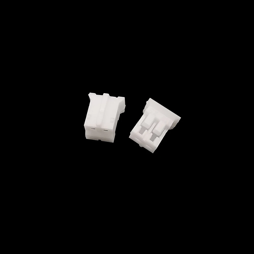 50Pcs JST PH 2.0mm Pitch 2 Pin Female Jack Socket Plastic Housing Shell Terminals Header Cable Wire Connector PH 2P Adapter