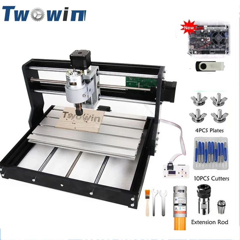 CNC 3018 Pro Laser Engraver GRBL Control Diy Mini CNC Machine 3 Axis pcb Milling Machine Wood Router with Offline for PCB Wood