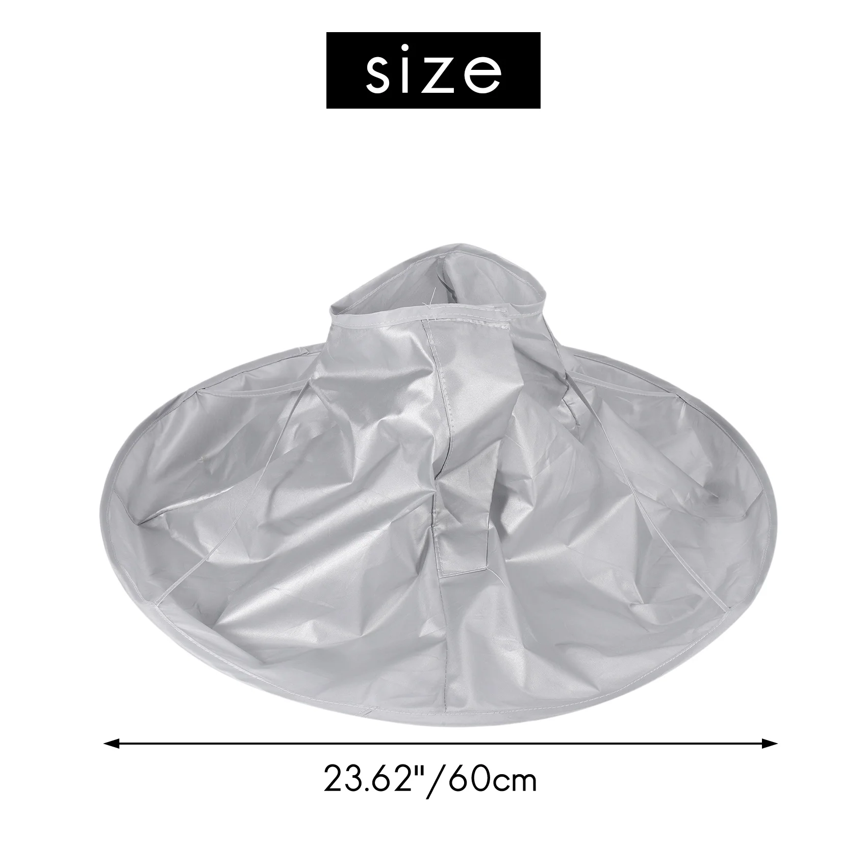 A38T-Salon Barber Gown Cloth Hair Cutting Cloak Umbrella Hairdressing Cape Home Use Shawl Apron