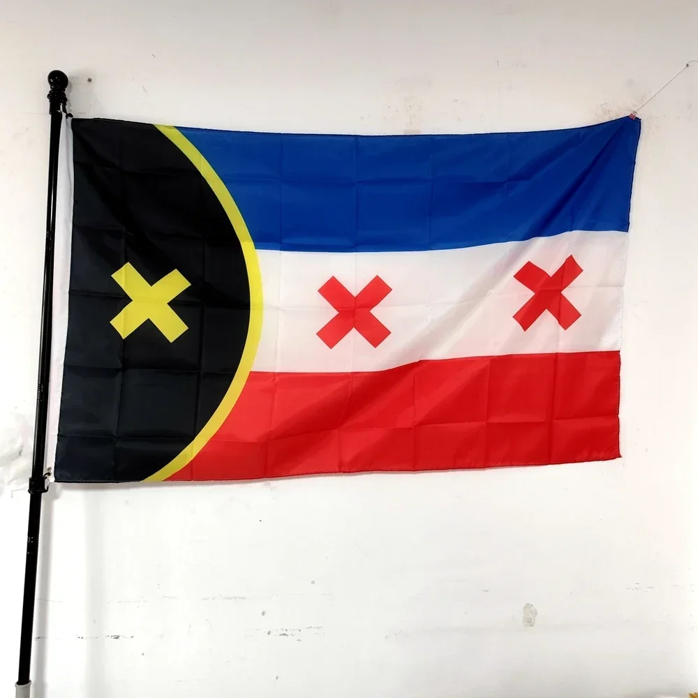 

L'Manberg Flag 90x150cm Polyester, Dream SMP Banner with Grommets for Outdoor/Indoor, Wall Decor & Cosplay (L'Manburg, Manburg)