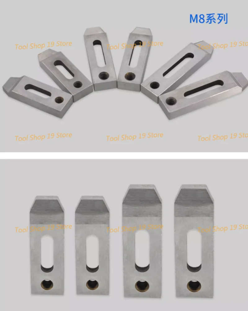 Imagem -03 - Wemd-cnc Wire Edm Máquina Braçadeira Ferramenta Suporte de Aço Inoxidável Jig Máquina Lenta Pressão Placa m6 m8 M10 1pc