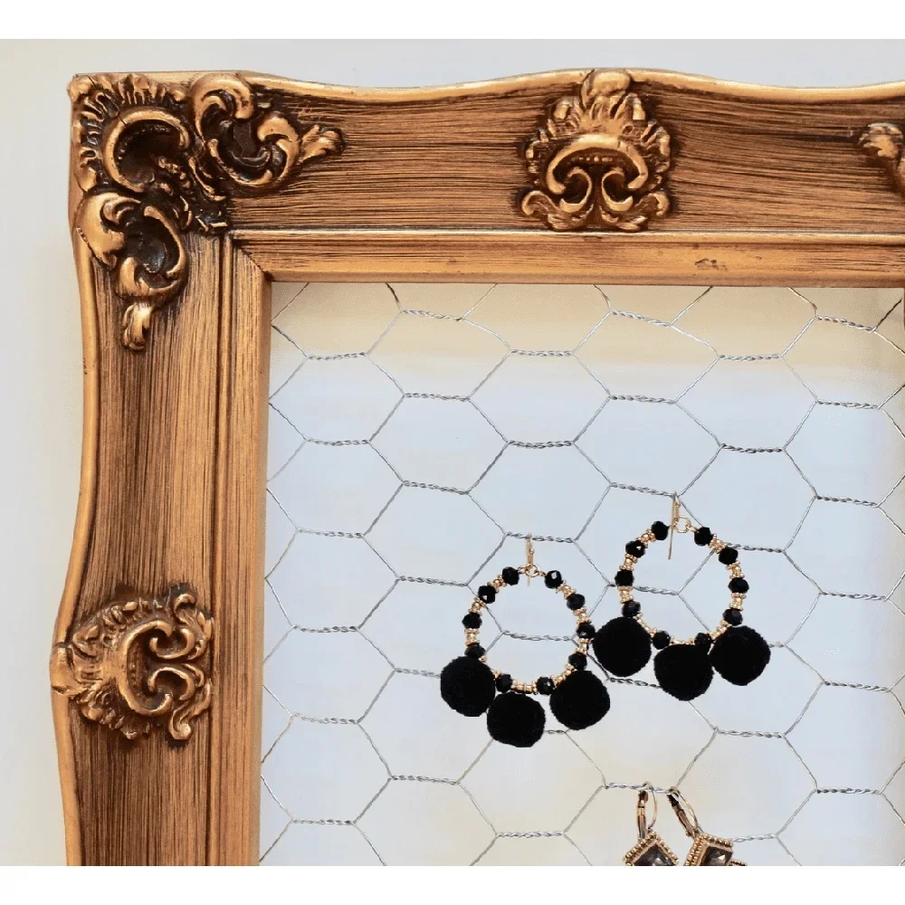 لفة سلك الدجاج المصنوعة من الفولاذ المجلفن مقاس 24 بوصة × 50 قدمًا خفيفة الوزن ومتينة وشبكة سداسية لتحتواء الحيوانات ونبات سياج الحديقة