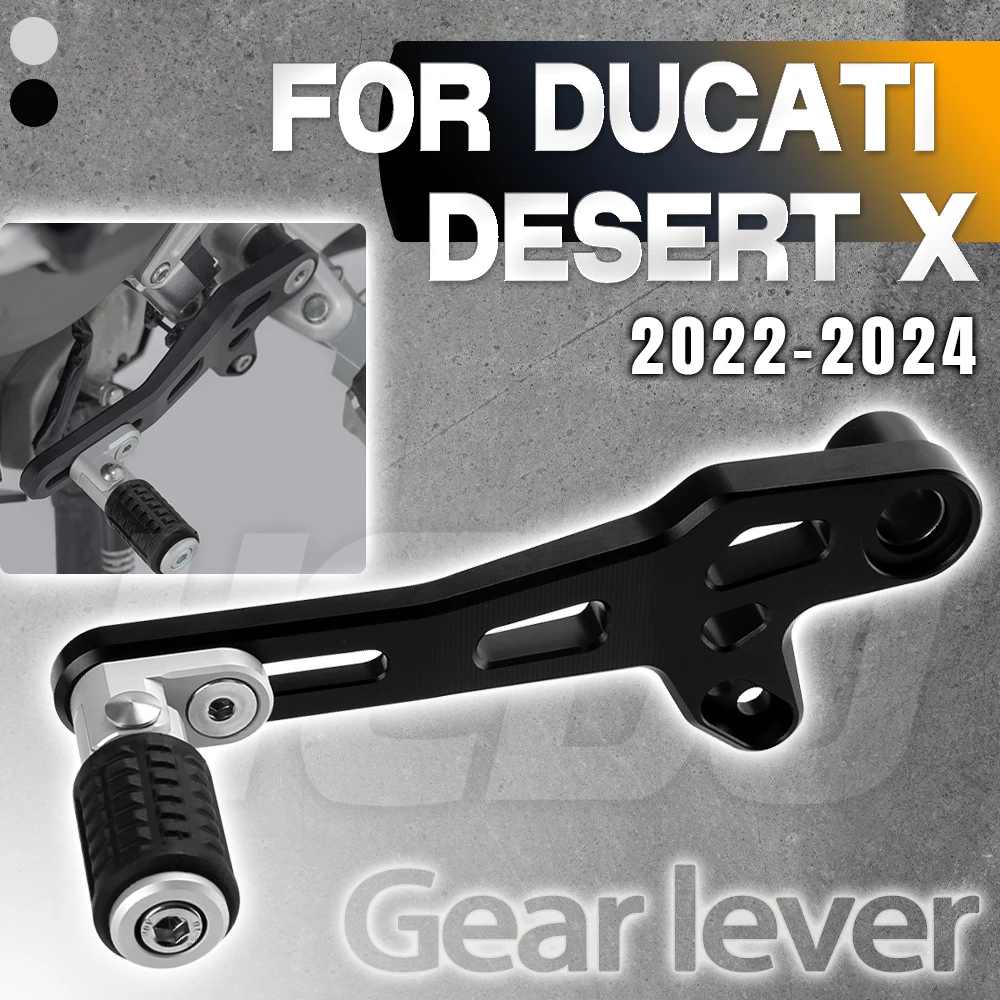 

For DUCATI DesertX Desert X desert x 2022-2024 Adjustable Gear Shifter Lever Quick Shifter Pedal Toe Pegs Motorcycle Accessories